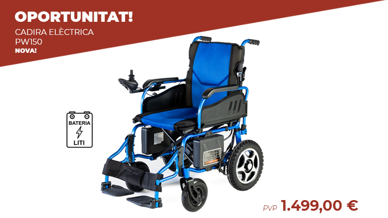 Cadira de rodes elèctrica Ortopèdia Alsius