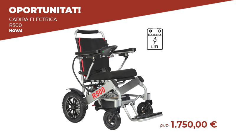 Cadira de rodes elèctrica Ortopèdia Alsius