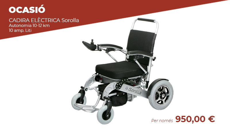 Cadira elèctrica d'ocasió Ortopèdia Alsius